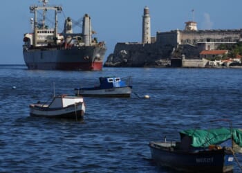 Humanitarian aid ship from Mexico docks in Havana as U.S.-Cuba tensions escalate
