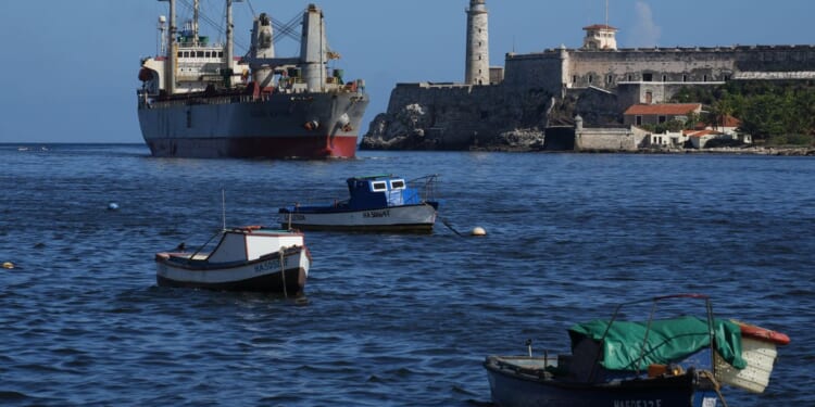 Humanitarian aid ship from Mexico docks in Havana as U.S.-Cuba tensions escalate
