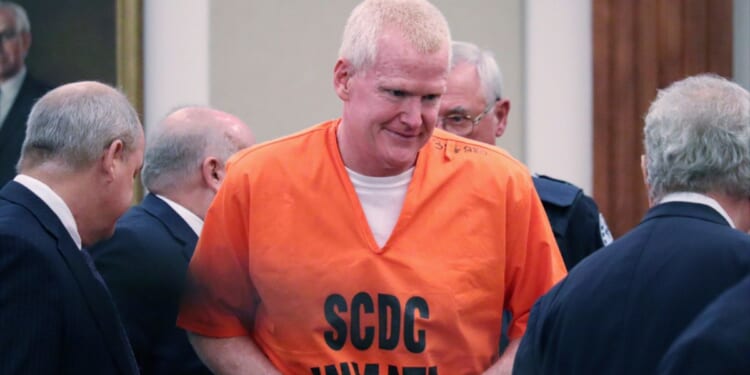 Disgraced attorney Alex Murdaugh is pictured arriving in court in Beaufort, South Carolina, in a file photo dated Sept. 14, 2023.