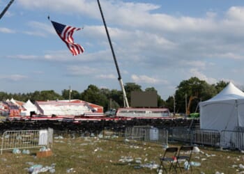 Trump Rally site in Butler, Pennsylvania on July 13, 2025.
