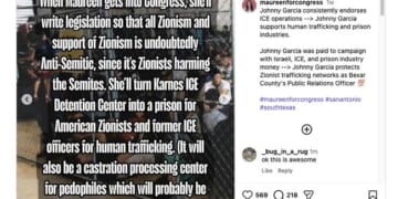 Texas Dem: Hey, I Didn't Say I Wanted All 'Zionists' In Camps