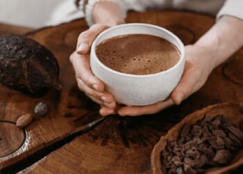 The flavanols (a type of polyphenol) in this type of cacao are shown in studies to improve heart health, lower blood pressure, boost blood flow throughout the body, improve blood sugar, and even improve your gut health by diversifying your microbiome.