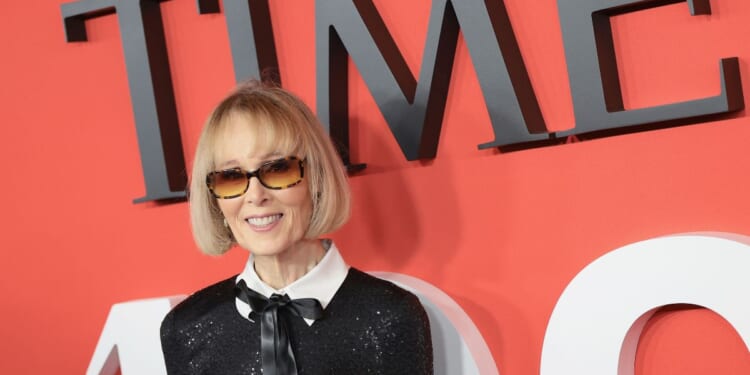 E. Jean Carroll attends the 2024 TIME100 Gala at Jazz at Lincoln Center on April 25, 2024, in New York City.