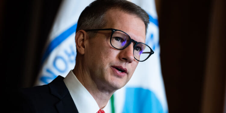 Rep. Riley Moore, R-W.Va., February 18, 2025.