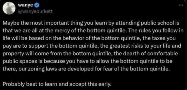 bottom quintile