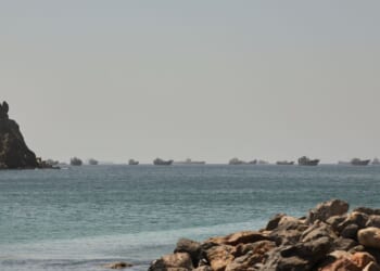 U.S. hits Iranian military sites after drones target commercial ships