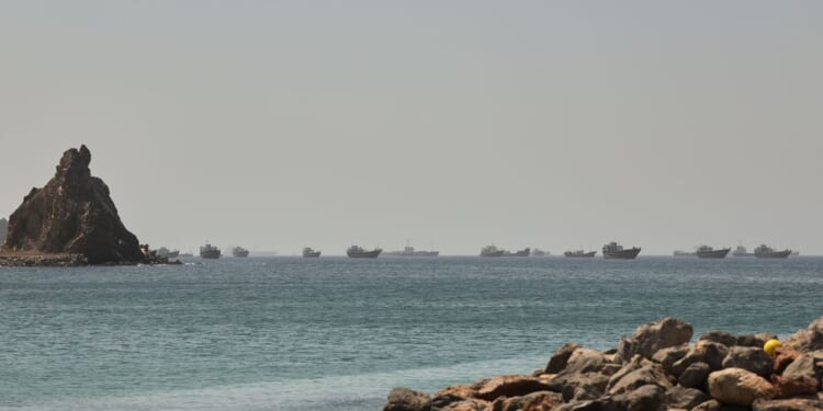 U.S. hits Iranian military sites after drones target commercial ships