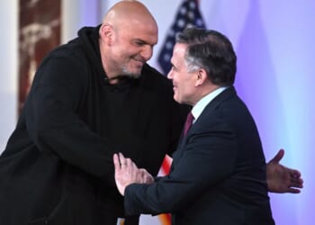 Fetterman denies plans to leave party despite Israel warning