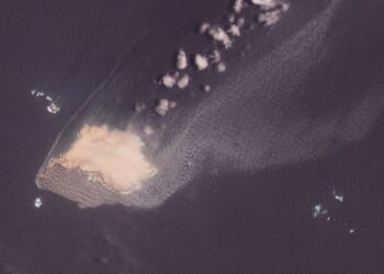 Oil leak spreads from a sanctioned tanker grounded off Oman, images show
