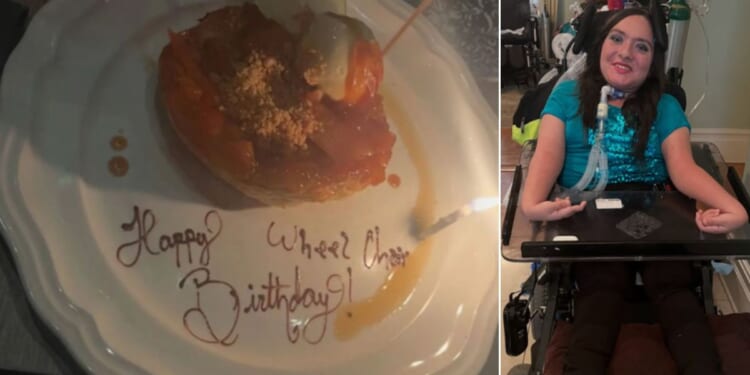 A New Jersey restaurant was the site of a massive kitchen fail when it sent out a dessert with a message insulting a customer.