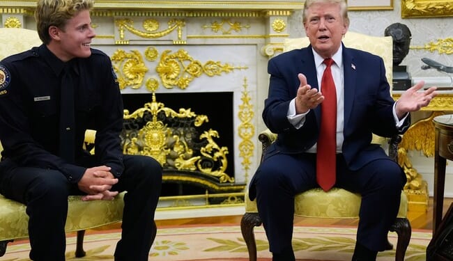 Trump Honors 16-Year-Old Lifeguard Who Saved Boy From Powerful Waves – PJ Media