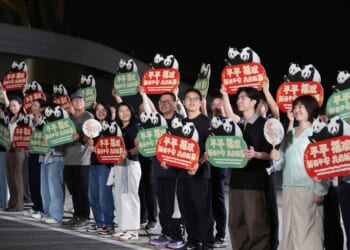 2 giant pandas arrive in Atlanta under a U.S.-China government agreement