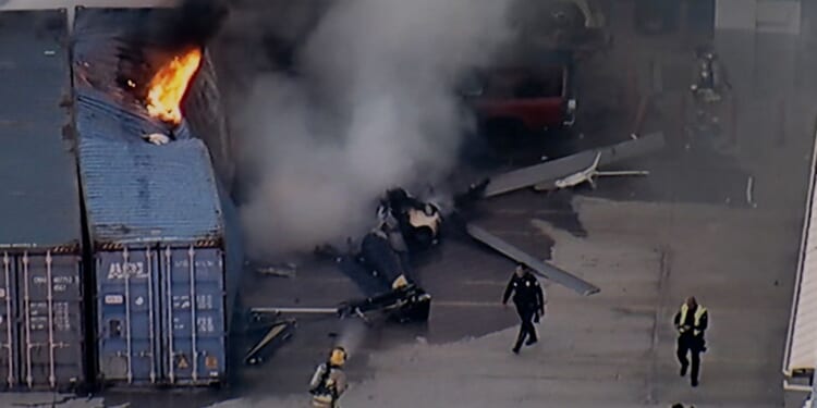 3 people killed when NBC and Telemundo news helicopter crashes while covering LA bus collision