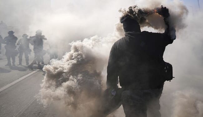 Anti-ICE Rioter Gets 3 Years of Prison for Stoning Federal Officer – PJ Media