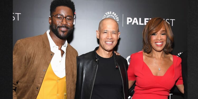 "CBS Mornings" cast members, from left, Nate Burleson, Vladimir Duthiers, and Gayle King, seen in a 2024 photo, are now falling all over themselves to sing the praises of the lone holdout juror in the Lindsay Clancy case, now that they found out he's a black Haitian immigrant.