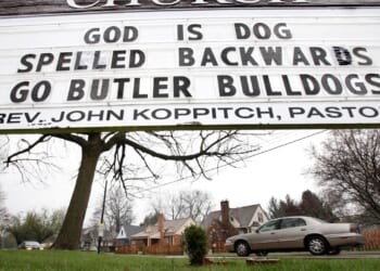 Giggle for God: America's witty church signs aim to inspire, attract drivers and passersby