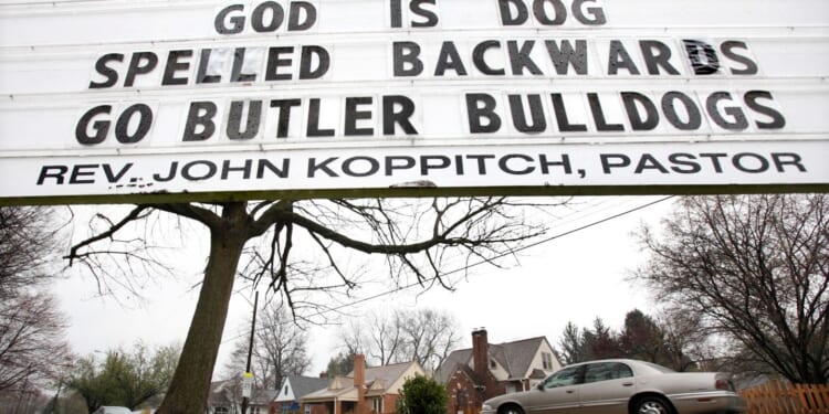 Giggle for God: America's witty church signs aim to inspire, attract drivers and passersby