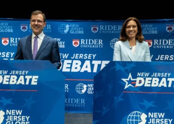 New Jersey Republican Tom Kean Jr. and Democrat Rebecca Bennett clash over war in Iran, tariffs