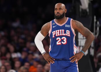 Ungrateful Diva LeBron James Disrespects the National Anthem at Madison Square Garden – PJ Media