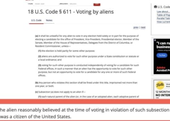 Six More Resident Aliens Arrested for Illegally Voting in U.S. Elections – PJ Media