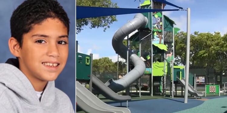 Olvin Cabrera Valladares, 13, died Sept. 25 in an accident on a slide at Miami’s Shenandoah Park.
