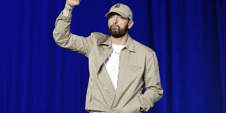 Eminem gets online backlash from fans over Kid Rock Christian album collab