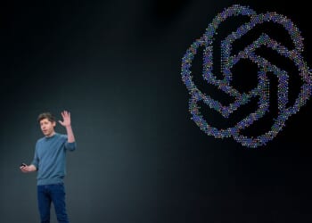 OpenAI CEO Sam Altman delivers the keynote address during the OpenAI developers conference at Fort Mason on Sept. 29, 2026, in San Francisco, California.