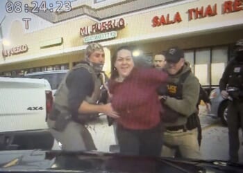 Jennifer Cruz of Jacksonville, Florida, as seen in a social media post from Jan. 15, 2026, was sentenced to 15 months in prison for attacking law enforcement.