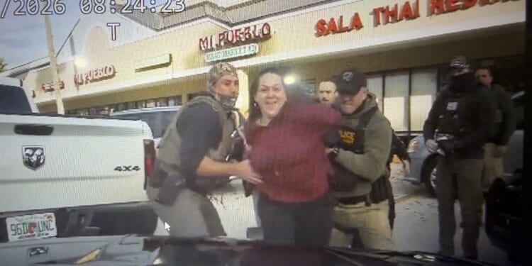 Jennifer Cruz of Jacksonville, Florida, as seen in a social media post from Jan. 15, 2026, was sentenced to 15 months in prison for attacking law enforcement.