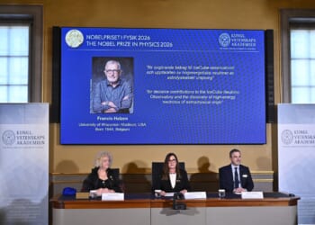 Francis Halzen wins Nobel Prize in physics for work on high-energy neutrinos of astrophysical origin