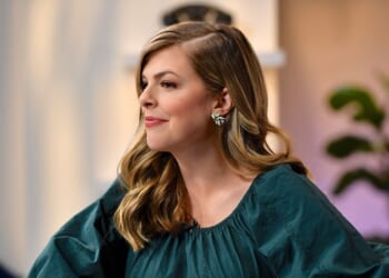 Allie Beth Stuckey is seen on the set of "Candace" on July 19, 2021, in Nashville, Tennessee.