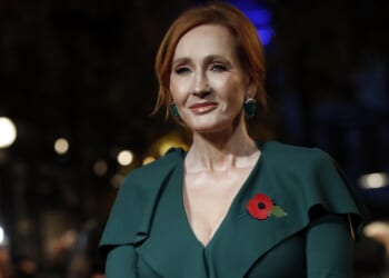 J.K. Rowling's agent says red carpet protest at Harry Potter gala put others 'at risk'
