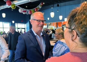 Kansas Democrat running for Senate seat says he will not back Schumer for leader