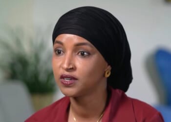 Rep. Ilhan Omar sits down for an interview with MS NOW's Chris Hayes on Oct. 21, 2026.
