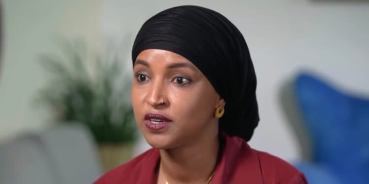 Rep. Ilhan Omar sits down for an interview with MS NOW's Chris Hayes on Oct. 21, 2026.