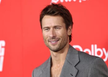 Glen Powell attends Paramount's "The Running Man" New York Premiere at AMC Lincoln Square Theater on Nov. 9, 2025, in New York City.