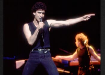 Donnie Iris performs at the Aire Crown Theater in Chicago Illinois, in a file photo dated March 20, 1982.