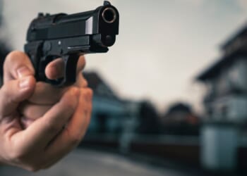 The homeowner said the intruder fled after being shot, leaving behind his dog.
