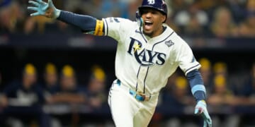 Tampa Bay Rays rally in 12th inning of Game 4 to beat Milwaukee Brewers and prevent World Series swe