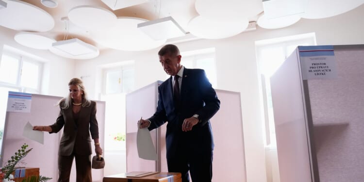 The ruling party of the populist Czech prime minister leads in 1st round of Senate election