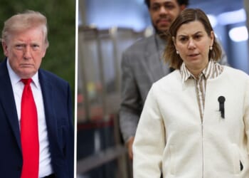 President Donald Trump responded on Oct. 19, 2026, to Sen. Elissa Slotkin making comments that intimidated young conservatives.