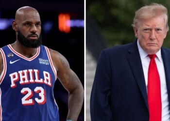 President Donald Trump demanded on Oct. 22, 2026, that LeBron James apologize for disrespecting "The Star-Spangled Banner."