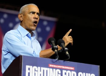 Trump, Obama throw punches at each other in Senate election brawl