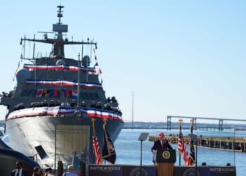 Trump announces $6.6B initiative to build submarine parts at Baltimore shipyard