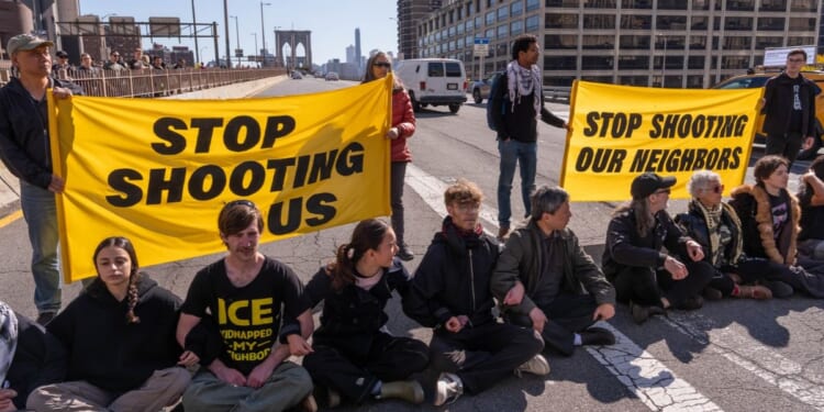 Watch: Anti-ICE Protesters Accidentally Infuriate Immigrants While Blocking Brooklyn Bridge