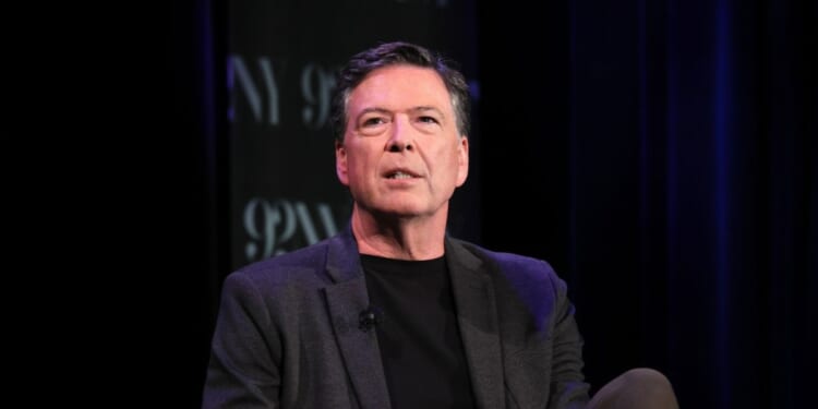 James Comey speaks onstage at 92NY on May 30, 2023, in New York City.
