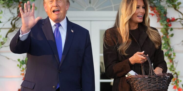 White House celebrates Halloween with trick-or-treating, BE Best postcards and coloring books