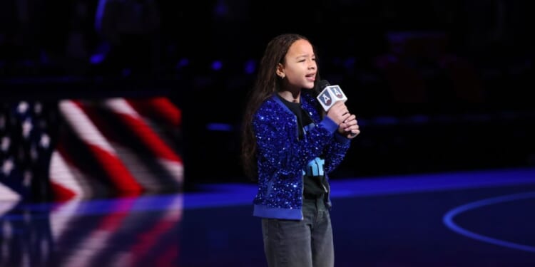Wow: Not Even a 10-Year-Old Black Girl Singing the National Anthem Can Keep WNBA Stars On-Court